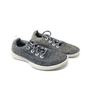 Allbirds Women’s Gray White NZ Merino Wool Runners Shoes Size 8